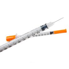 disposable sterile insulin syringe